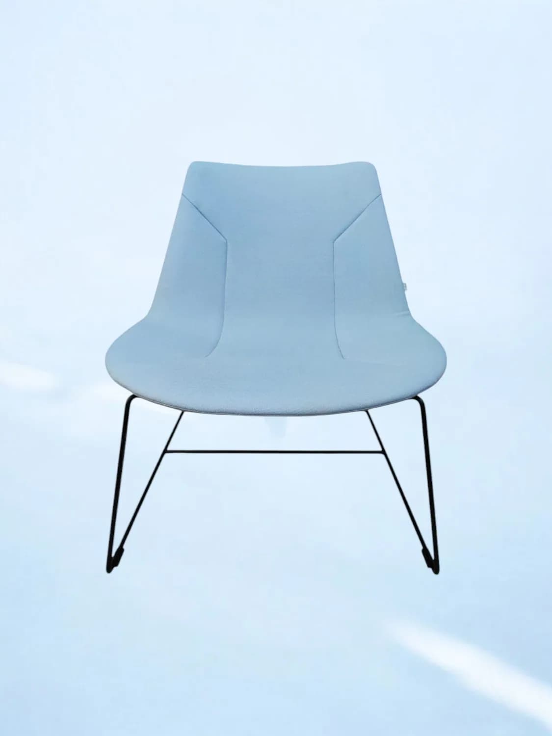 Chaise Lounge Chic Profim - Bleu Tissu