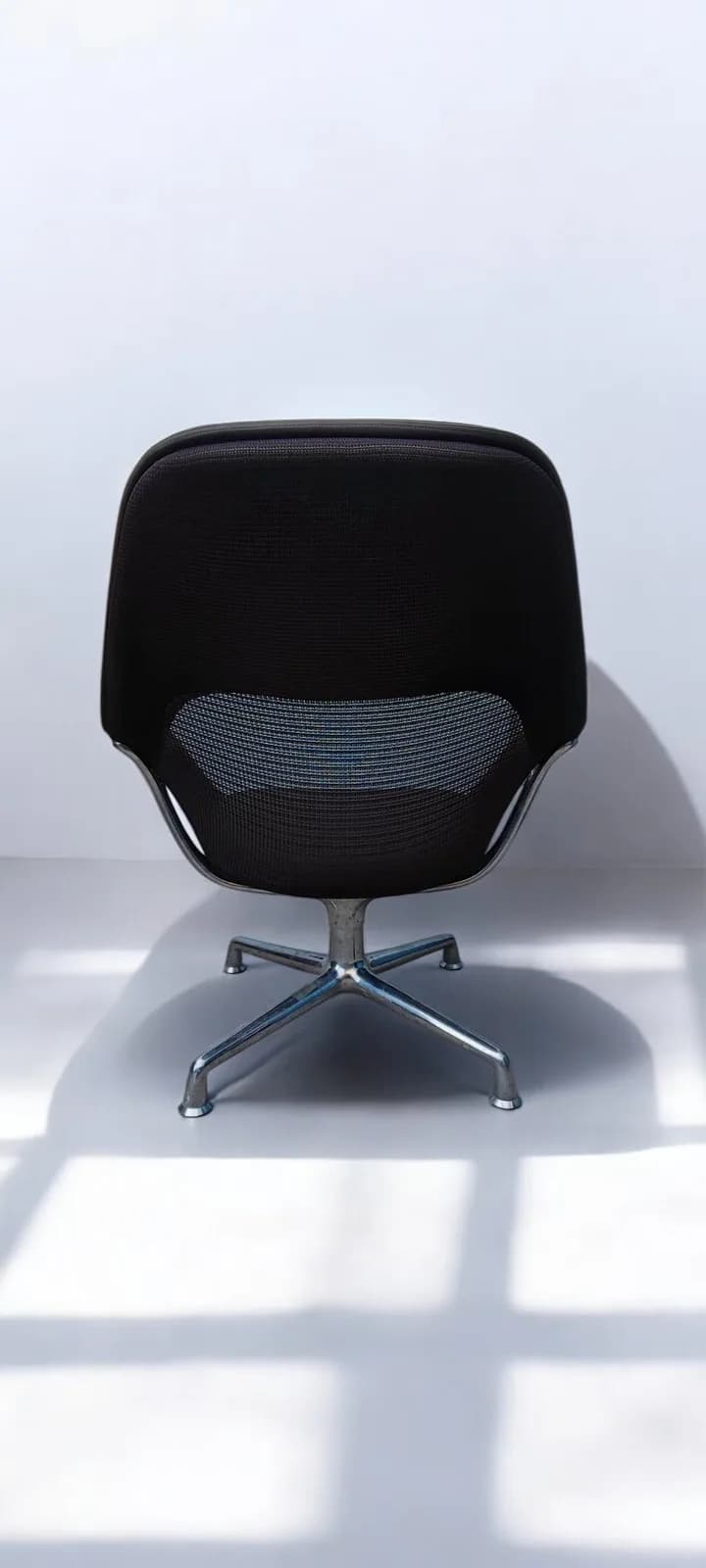 Fauteuil Pivotant Coalesse by Steelcase cuir marron — vue 4