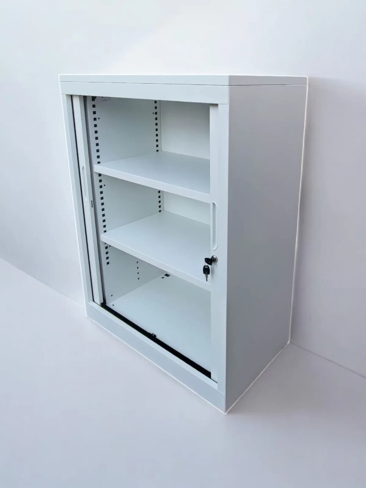 Armoire Magencia 105x80cm rideaux coulissant — vue 3