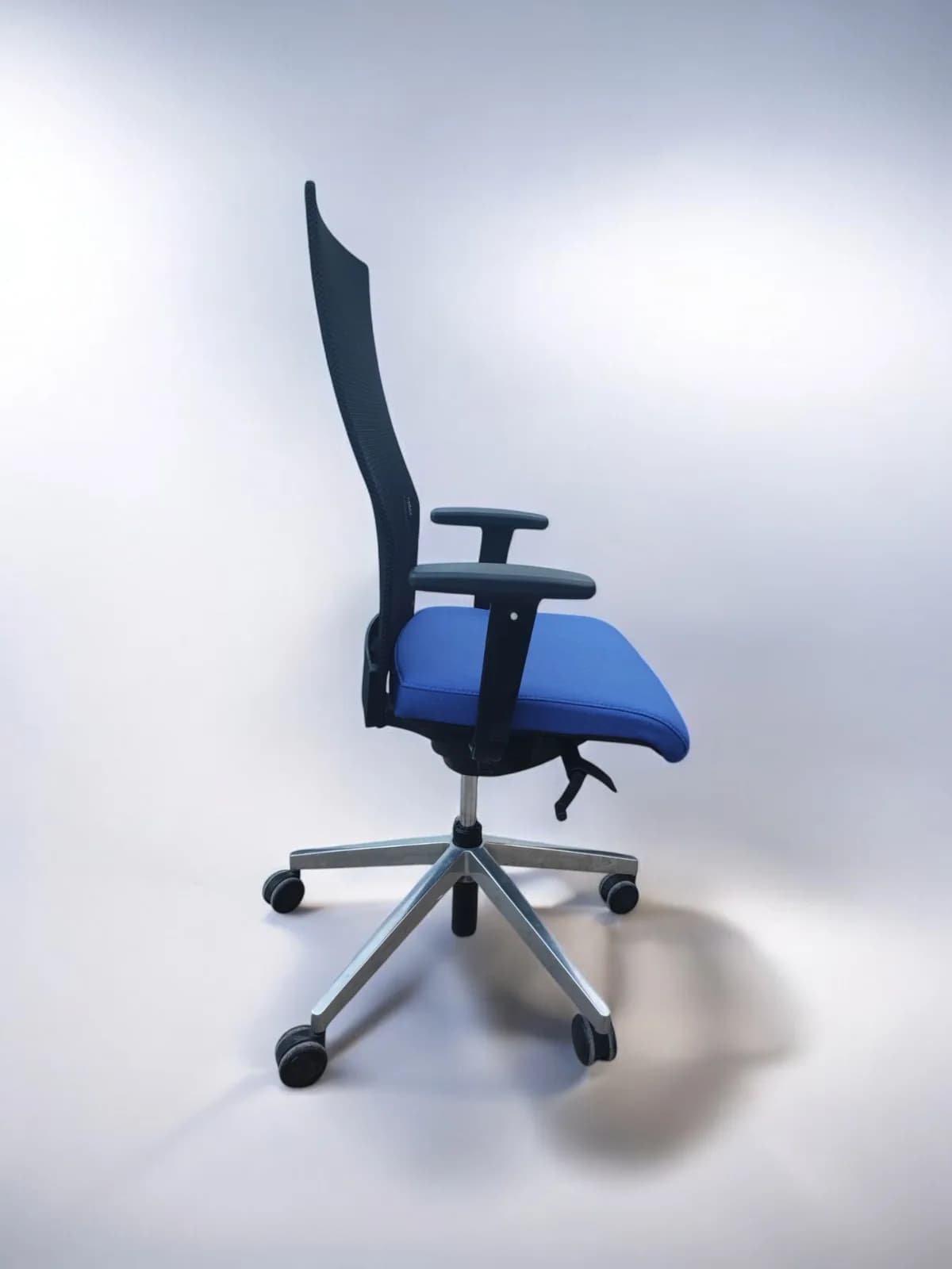 Chaise de bureau Ergonomique Zuco mesh assise bleu — vue 5