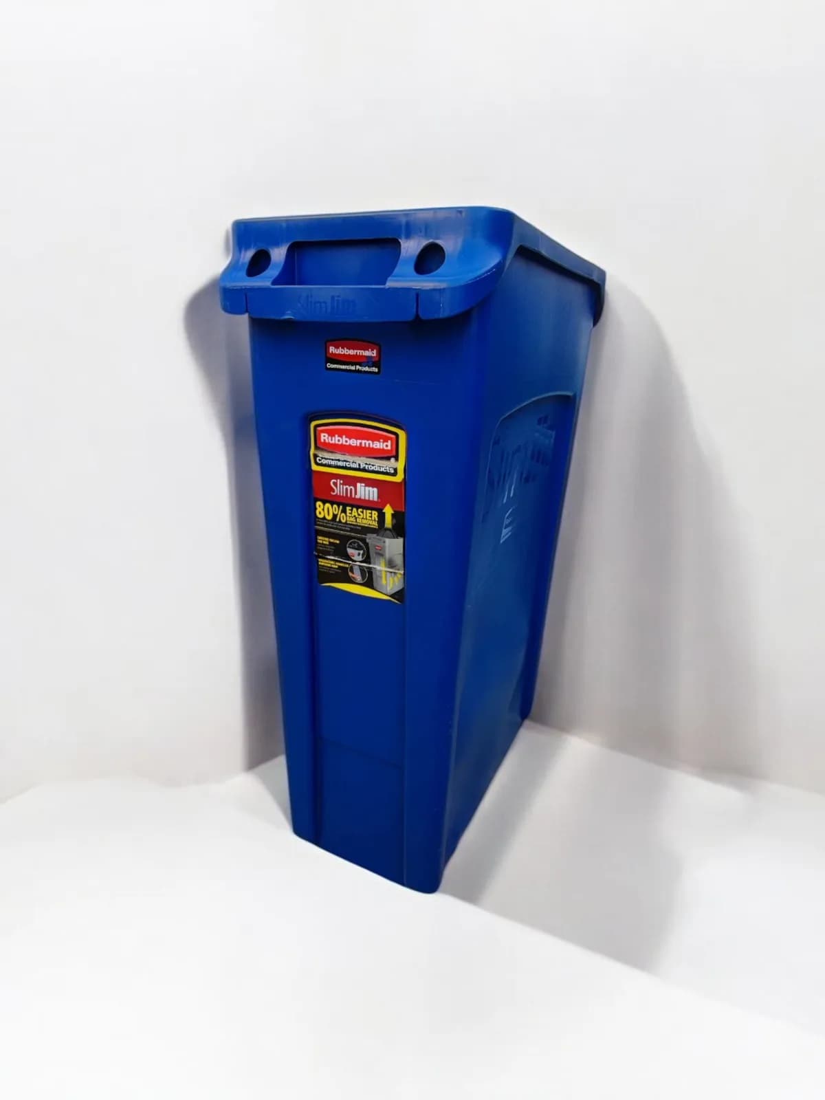 Poubelle Rubbermaid Slim Jim 87 litres — vue 2