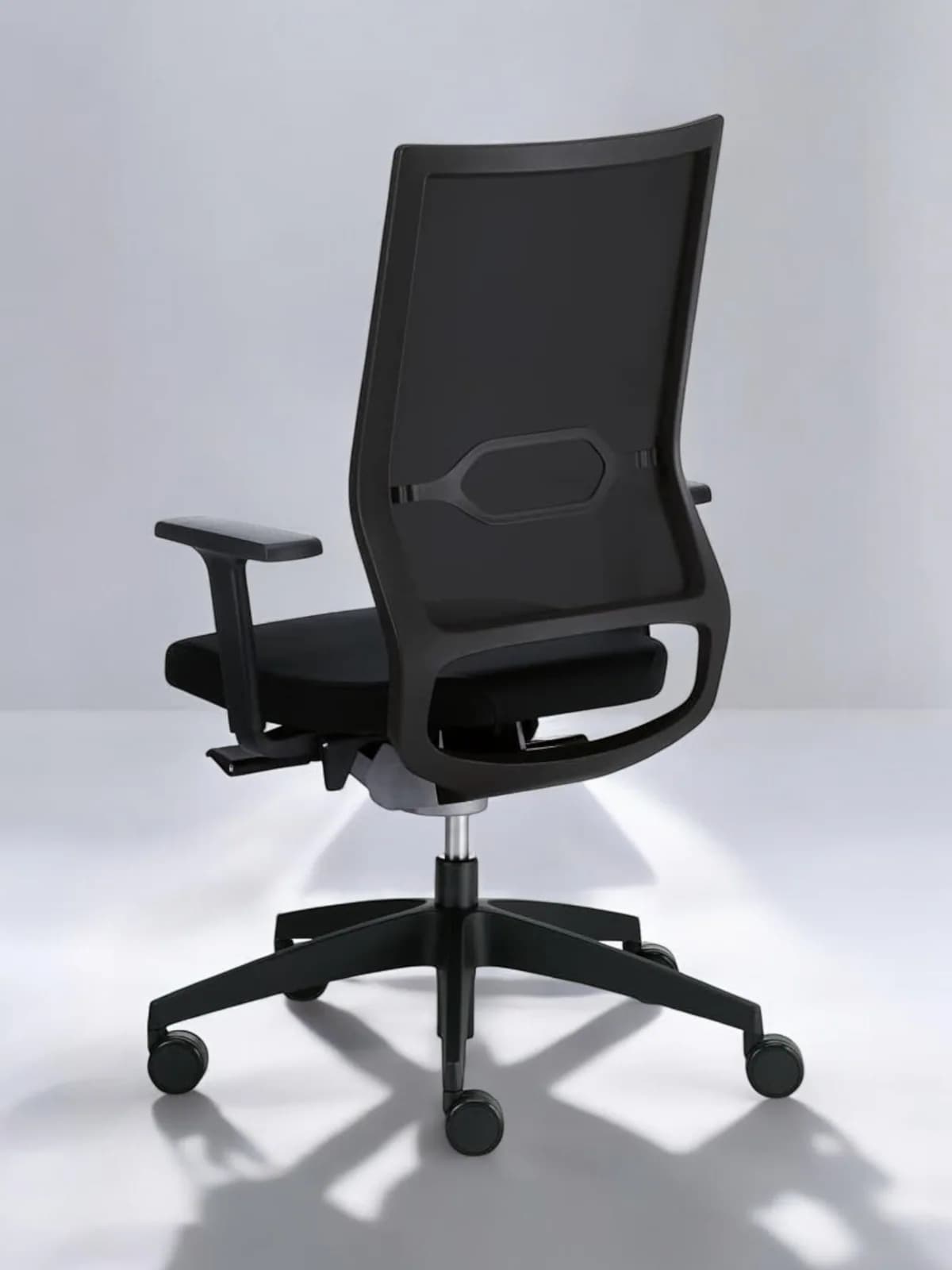 Chaise Sedus Quaterback noir soutien lombaire — vue 3