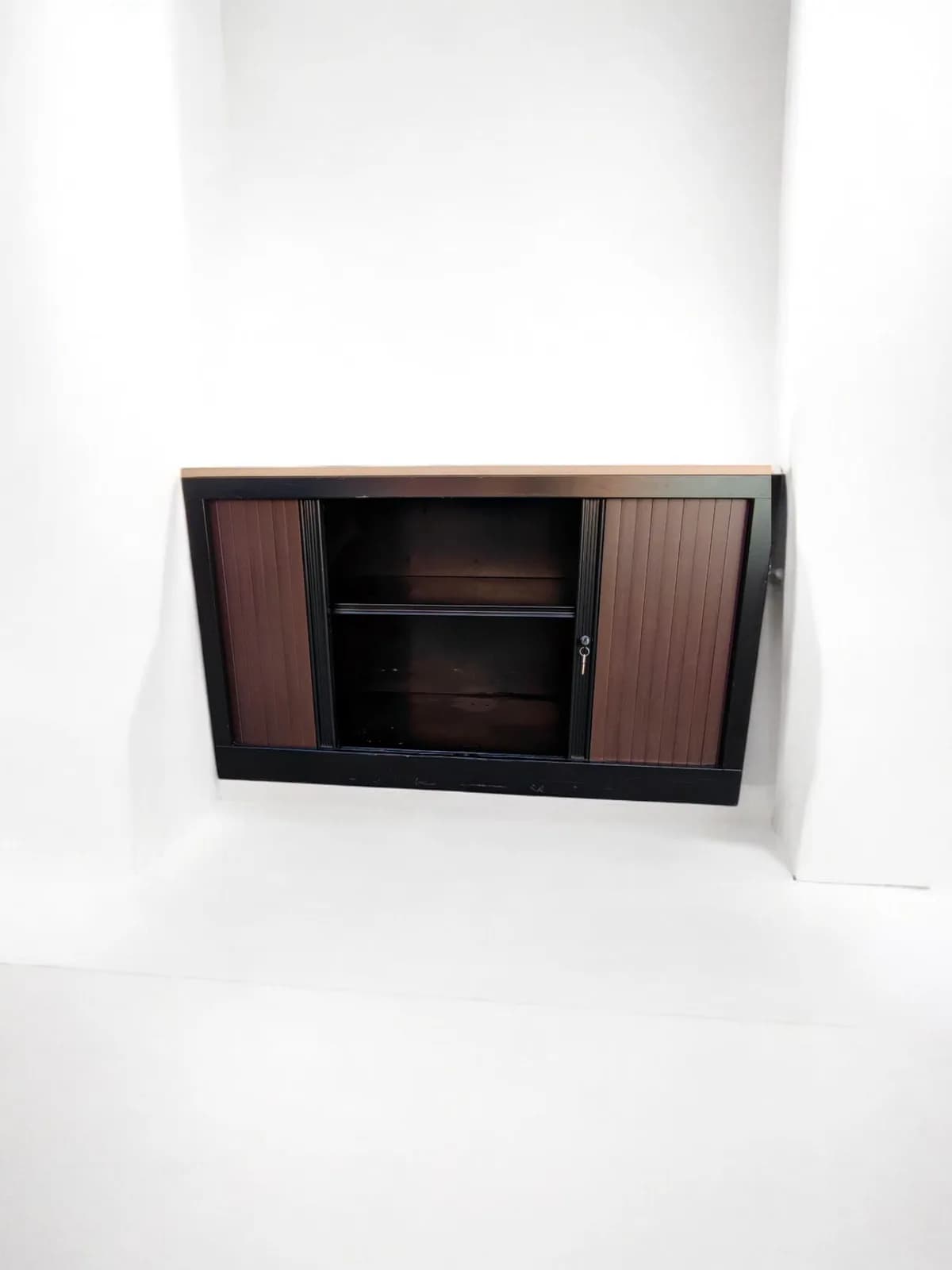 Armoire Vinco bi-color finition chêne – 120x74 cm — vue 4