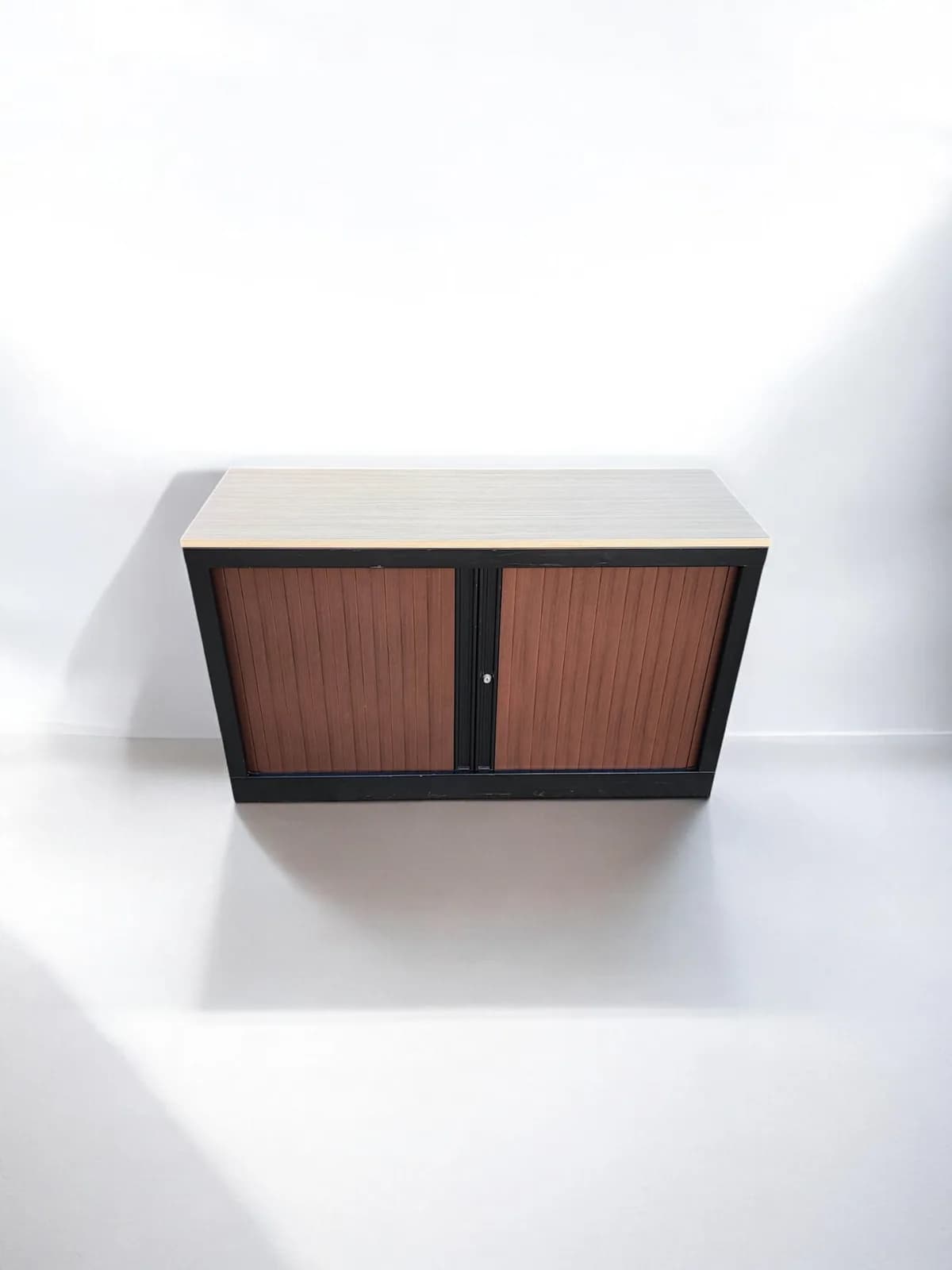 Armoire Vinco bi-color finition chêne – 120x74 cm — vue 2
