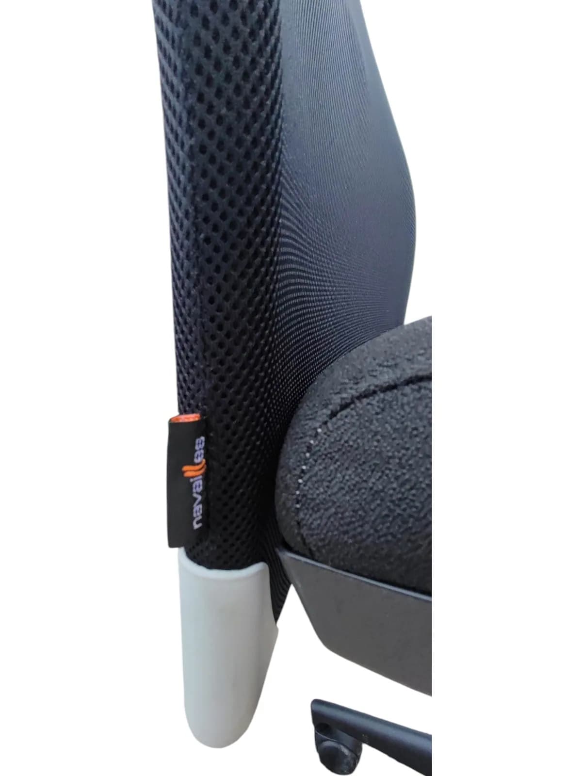 Chaise de bureau Navaille en résille assise noir — vue 5