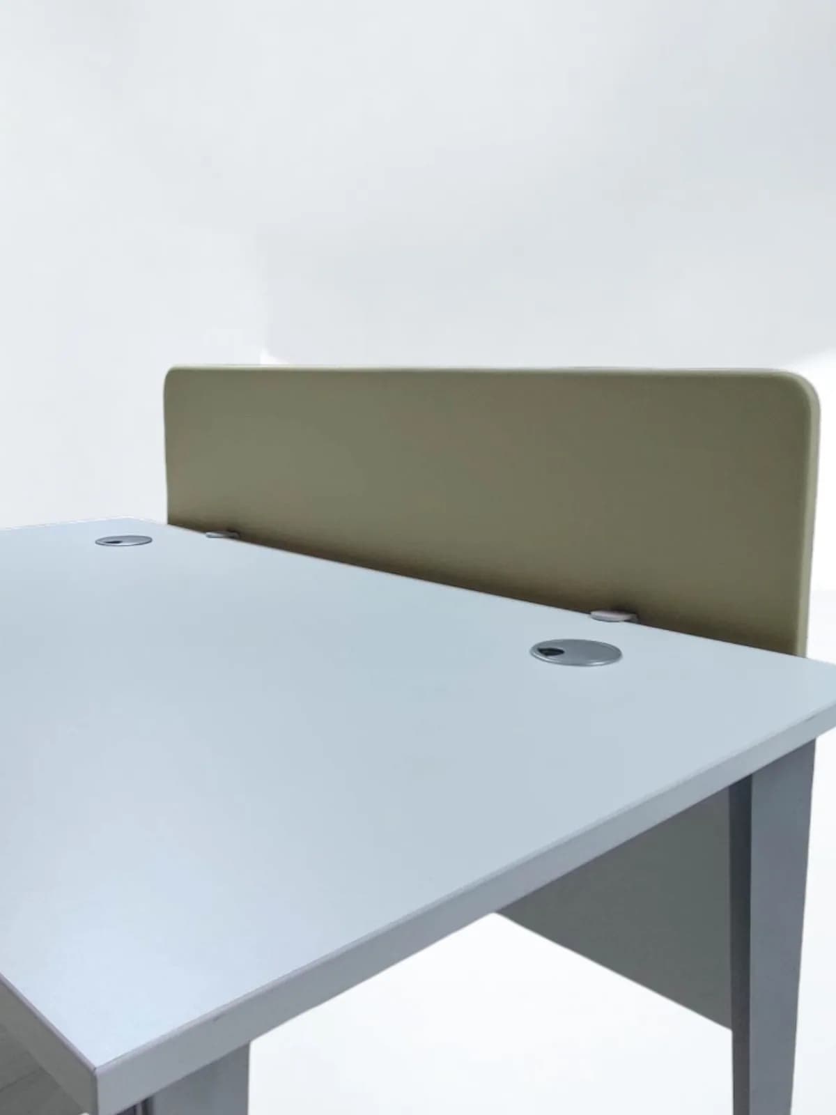 Séparateur cloisons centrale tissu beige — vue 3