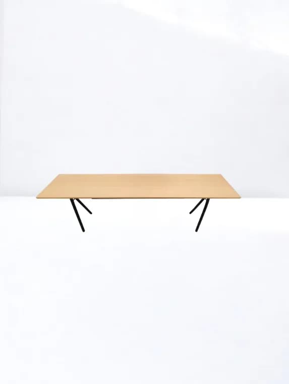 Table de séminaire pliante 200cm 3 pers — vue 2