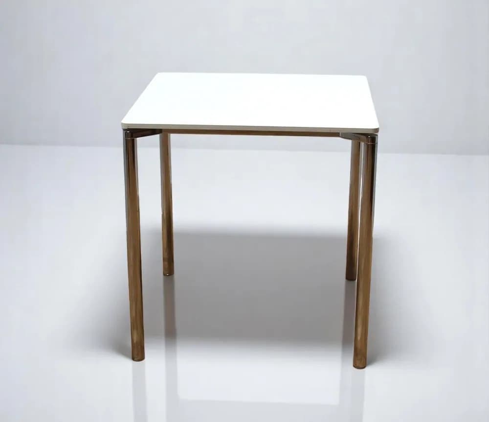 Table de Salle à Manger Plano de Fritz Hansen chromé