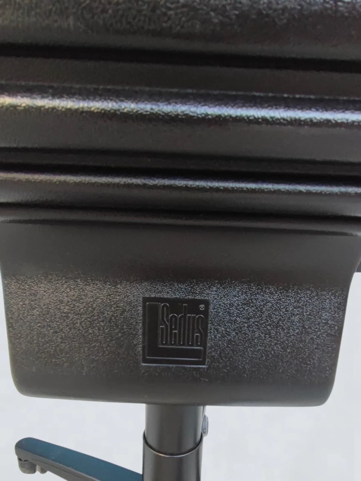 Chaise de direction Sedus noir tissu — vue 4