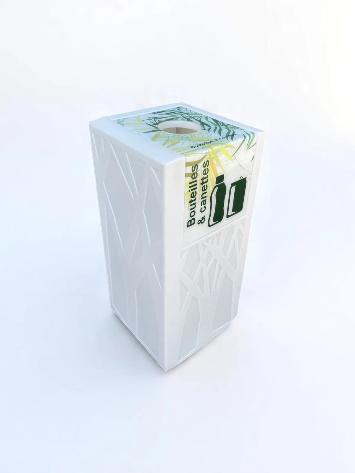Poubelle de tri Green Office bouteilles & canettes