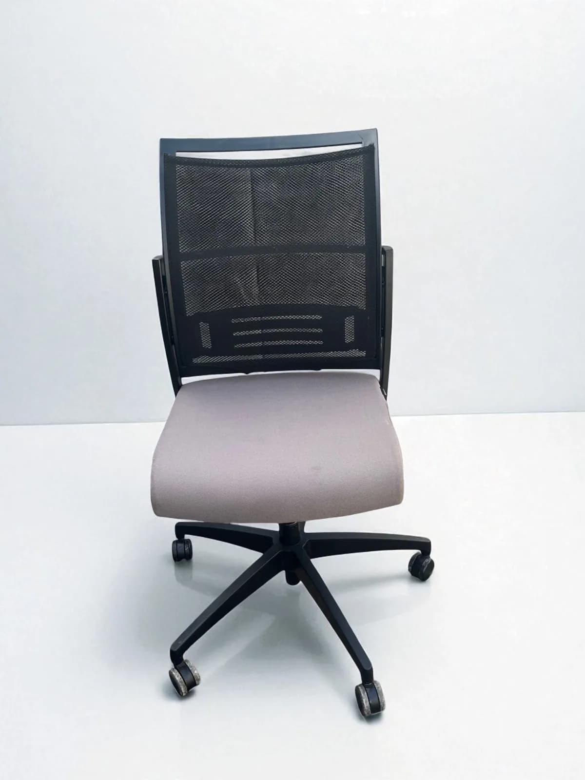 Fauteuil de bureau Magencia gris resille promo — vue 2