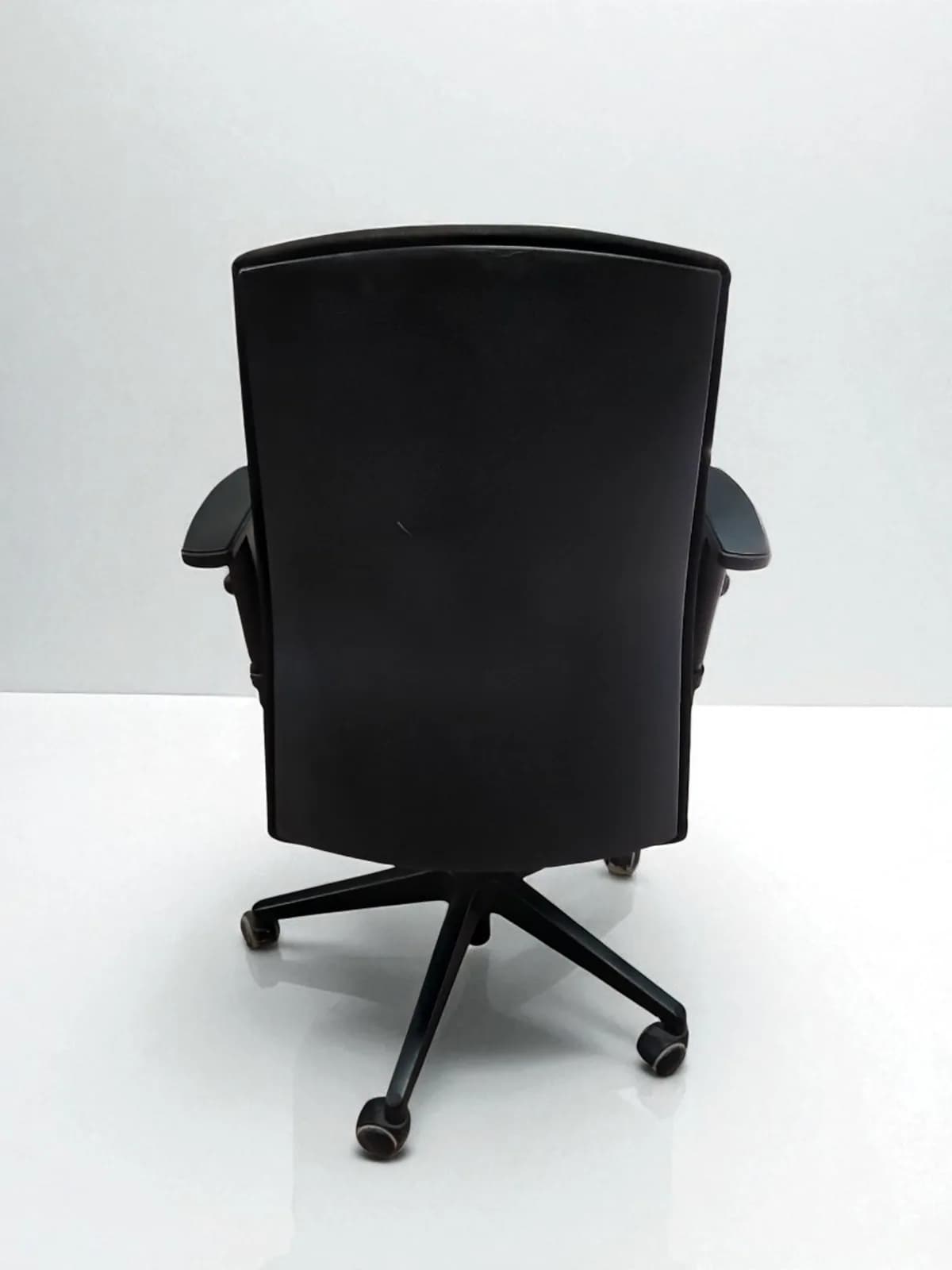 Chaise roulette Roneo ergonomique noir  promotion — vue 4
