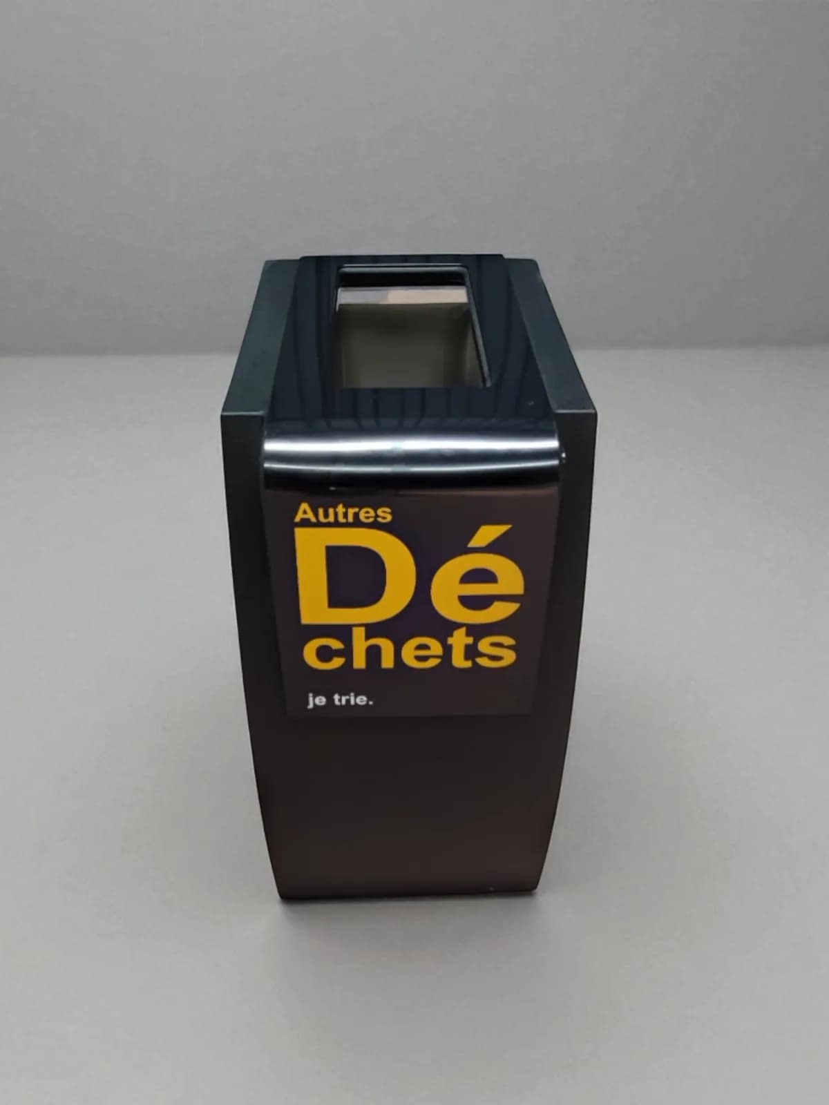 Poubelle de tri Green Office autres déchets noir — vue 2