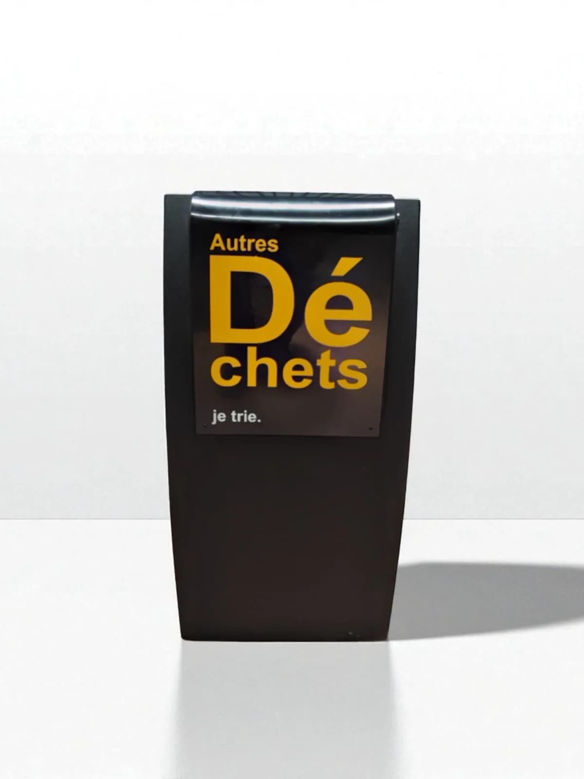 Poubelle de tri Green Office autres déchets noir