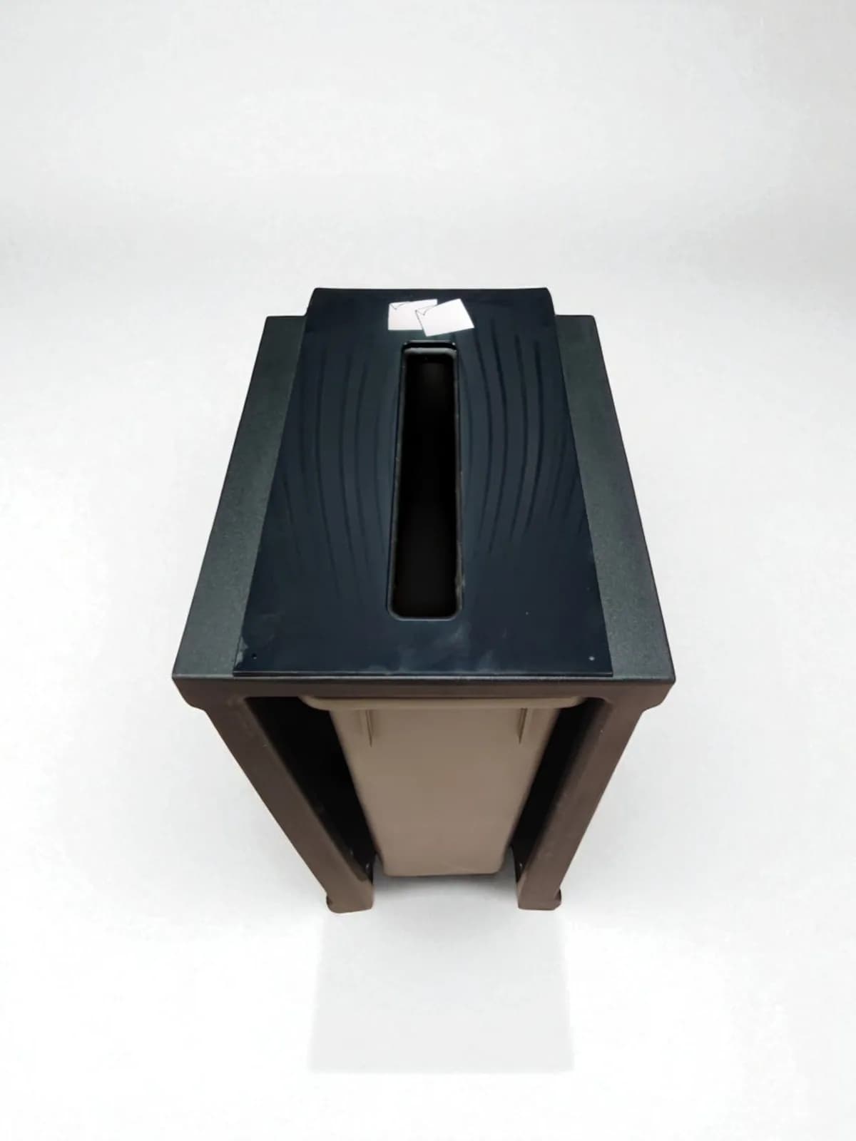 Poubelle de tri Green Office noir Papiers — vue 3