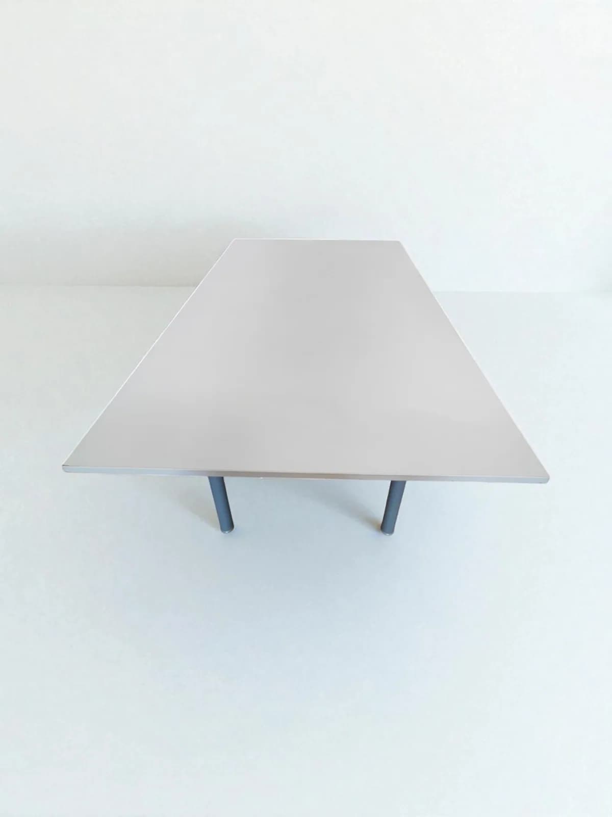 Table réunion blanche 120x200cm — vue 3