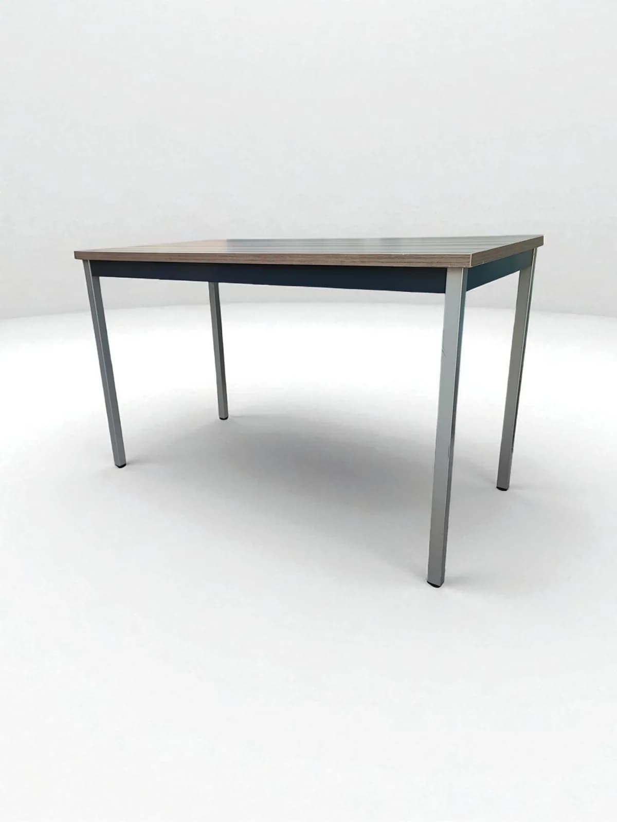 Table de formation finition gris métallisé 120x60cm — vue 3