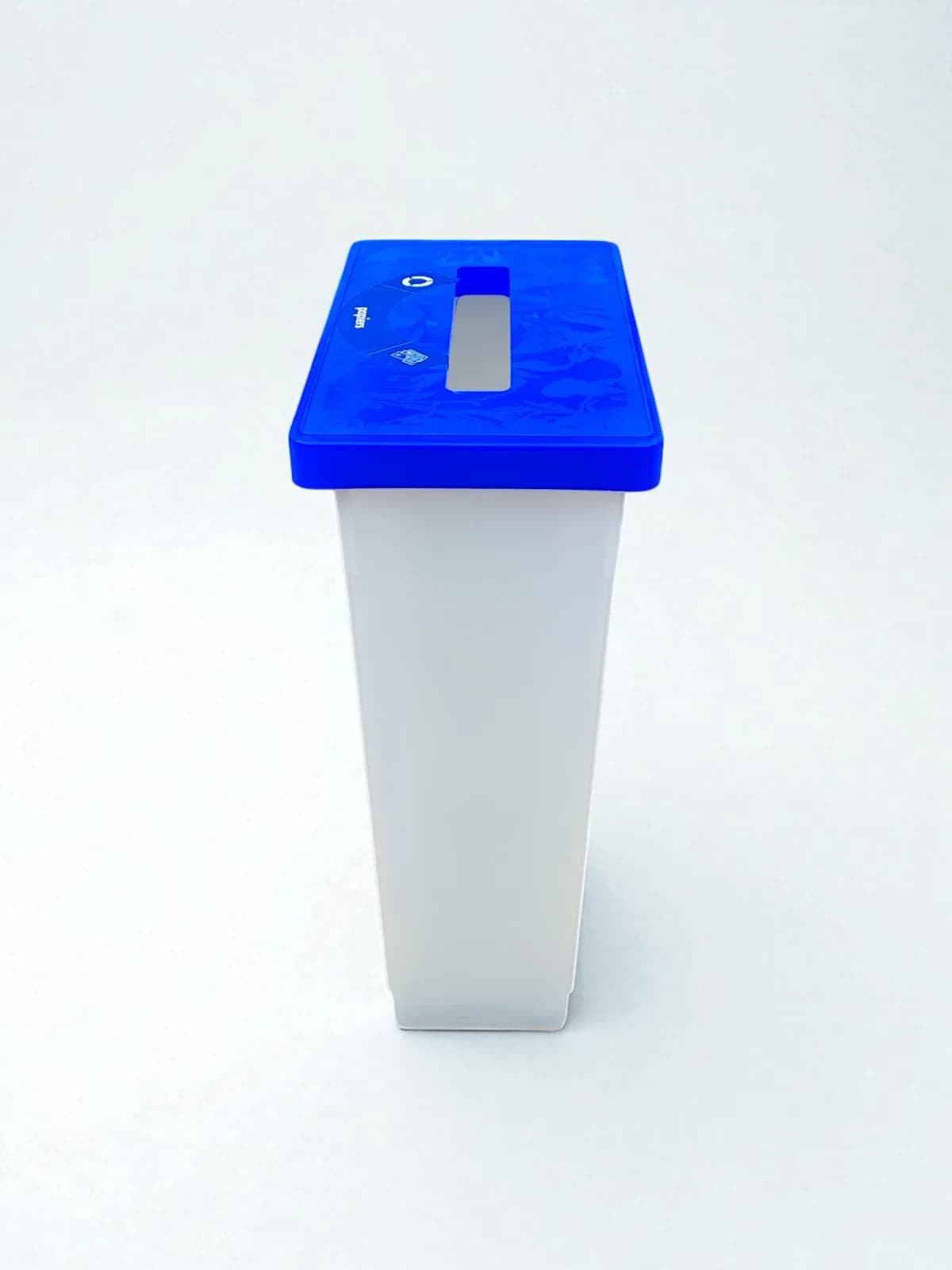 Poubelle de tri papier Green Office bleu — vue 2