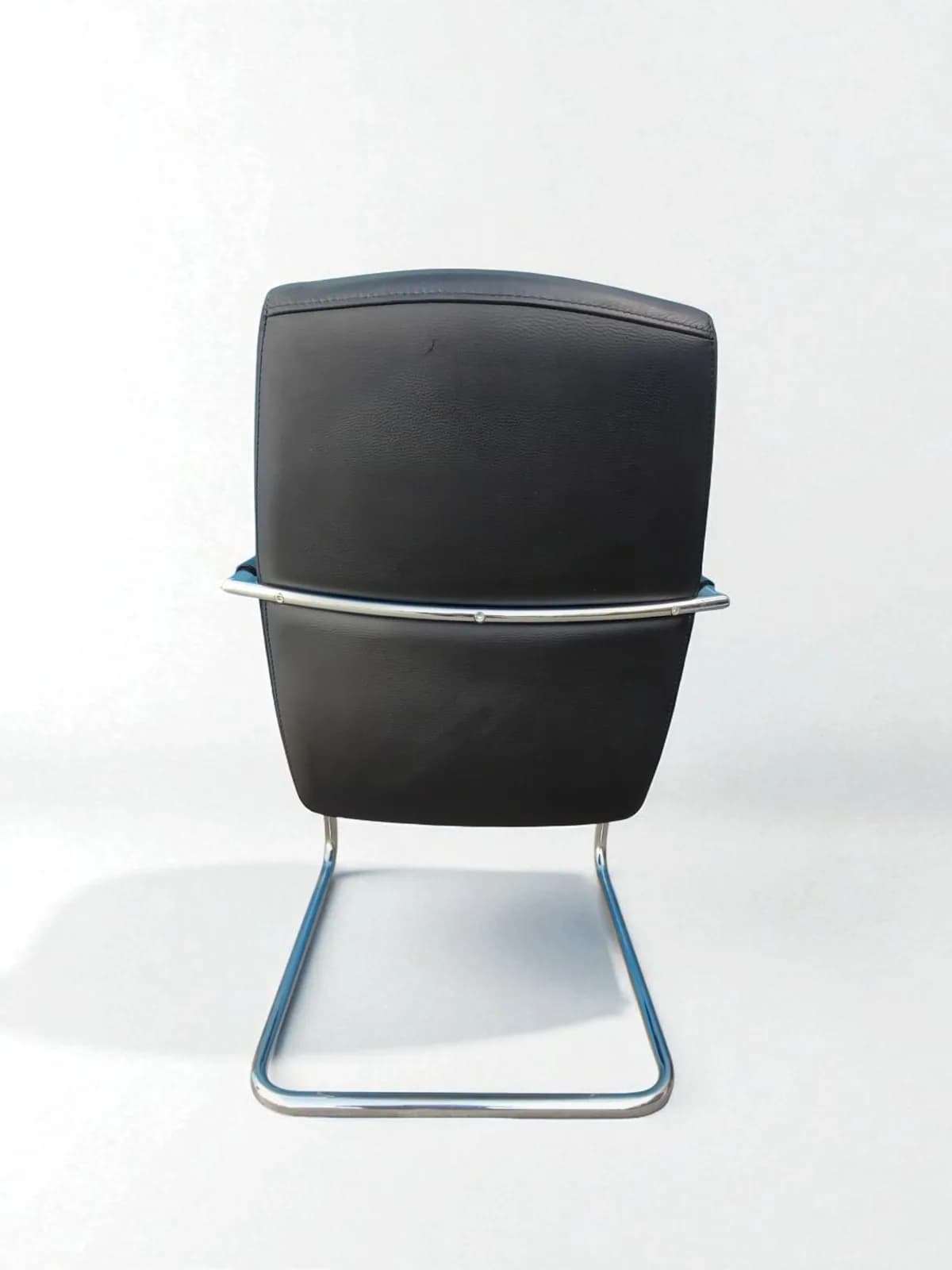 Chaise visiteur passe partout Sitland stricture chromé — vue 4