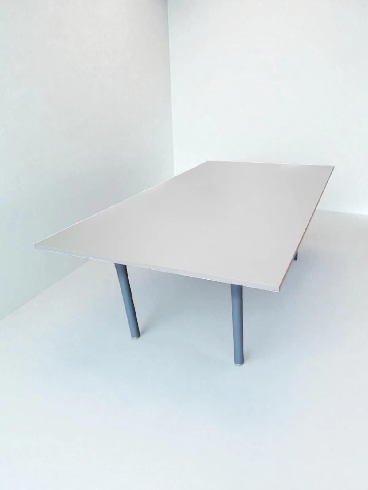 Table réunion blanche 120x200cm