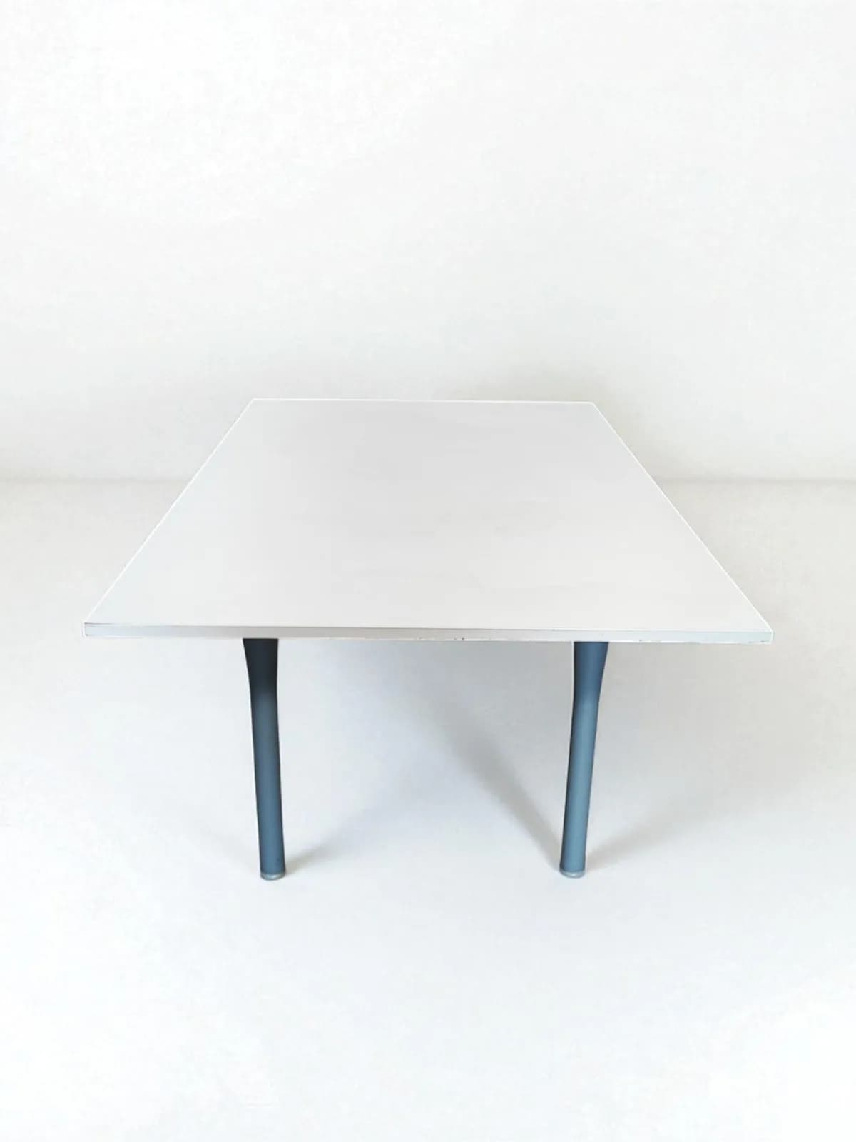 Table réunion blanche 120x200cm — vue 2