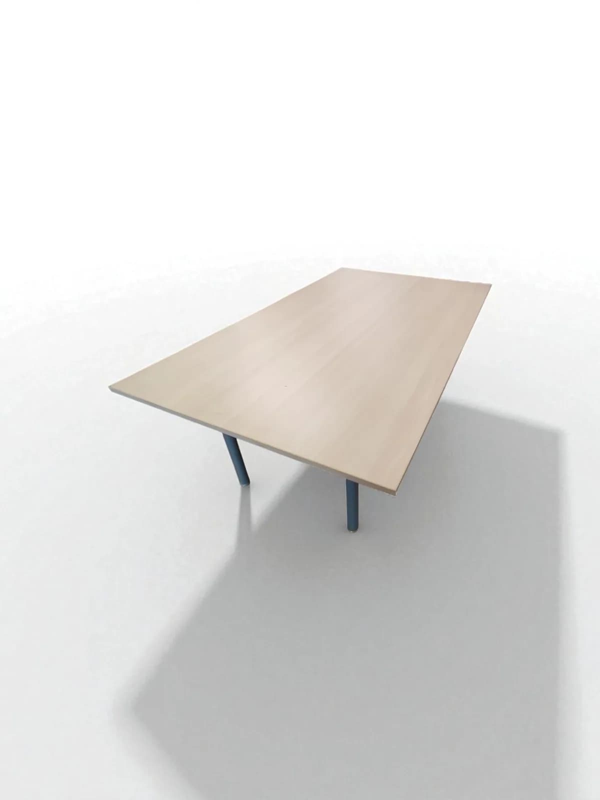 Table réunion chêne clair 120x200cm — vue 4