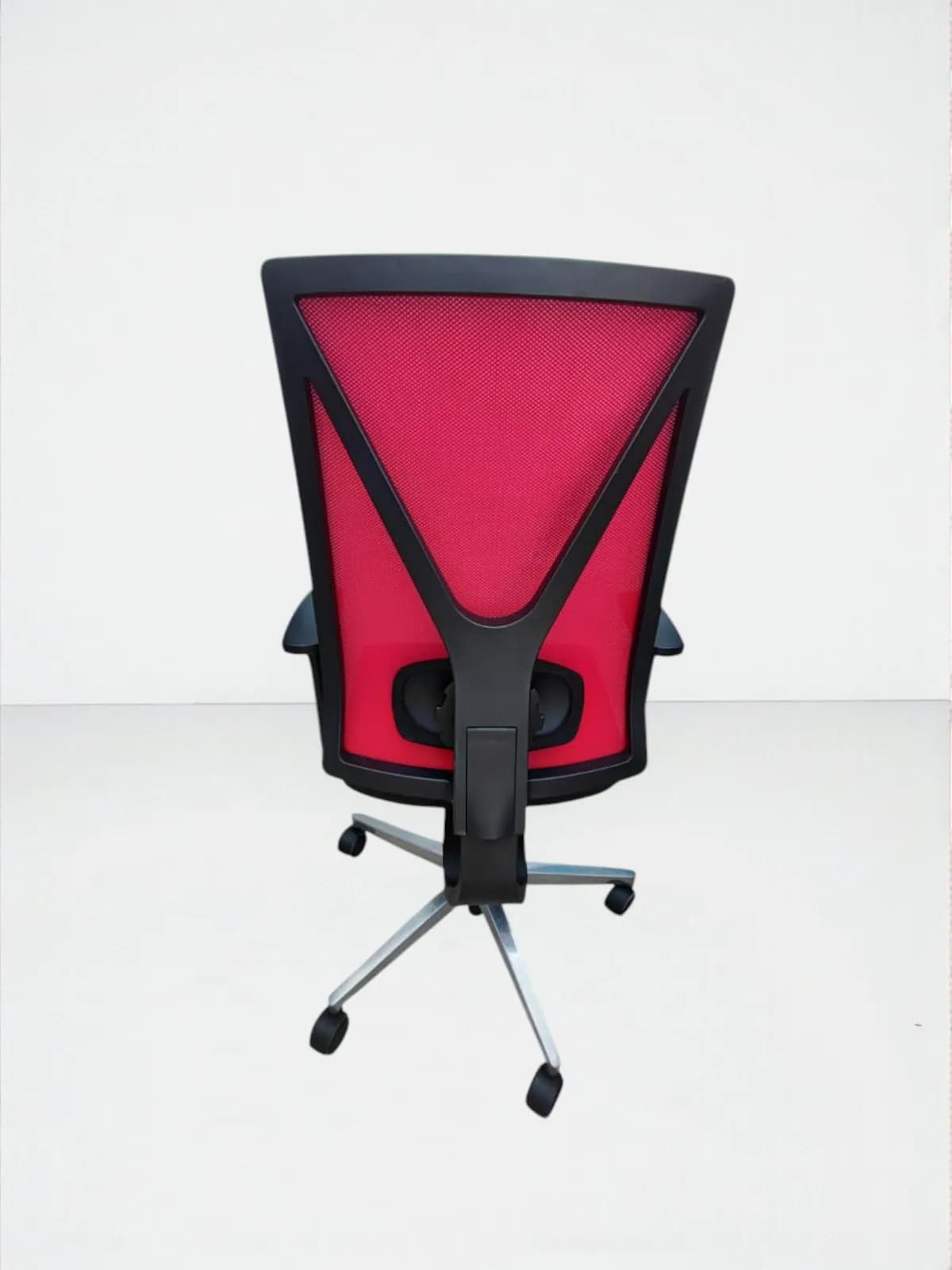 Chaise à roulette Girsberger yanos soutient lombaire assis noir — vue 4