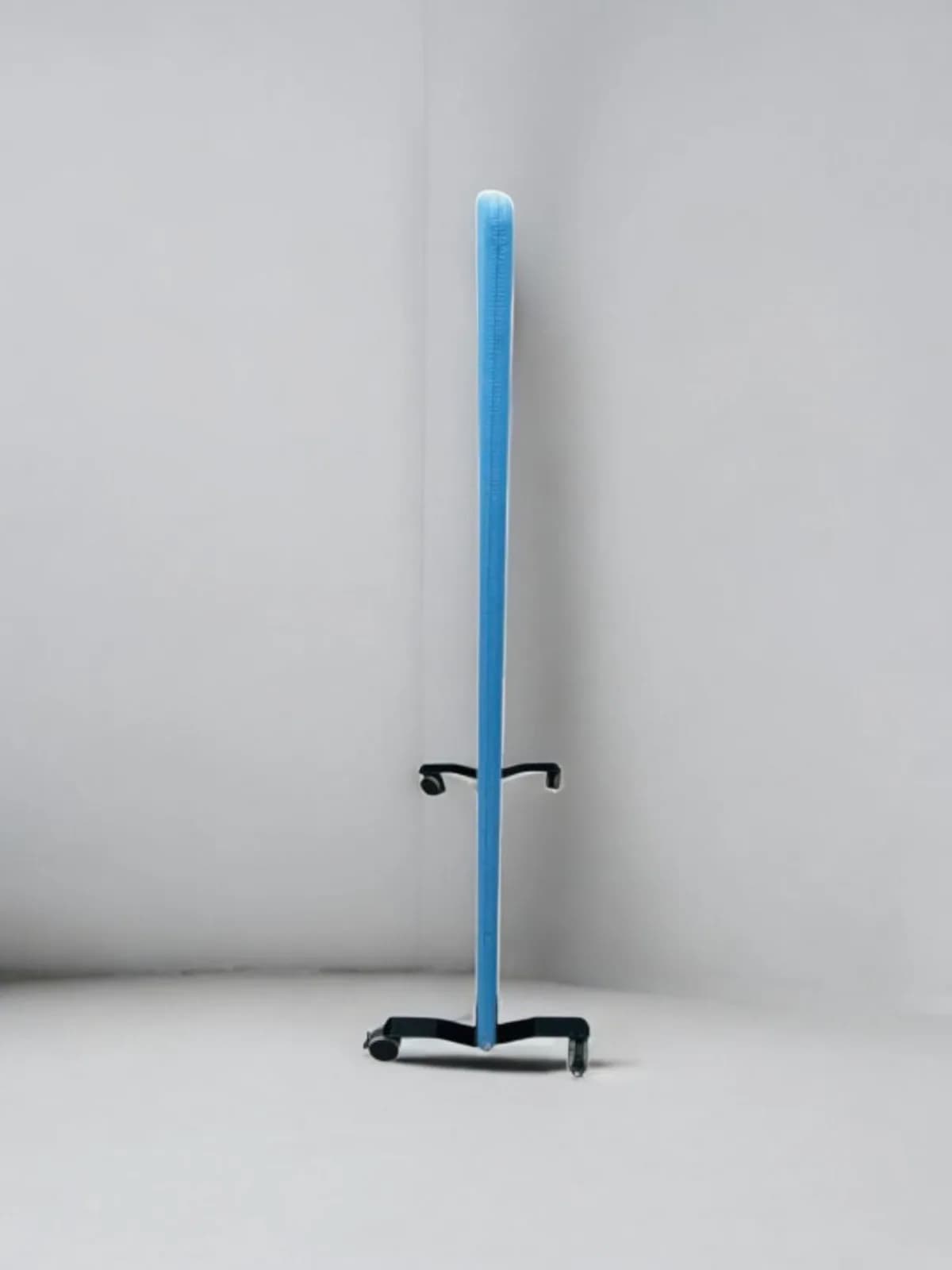 Cloison de bureau phonique sur roue Gotessons tissu bleu — vue 2