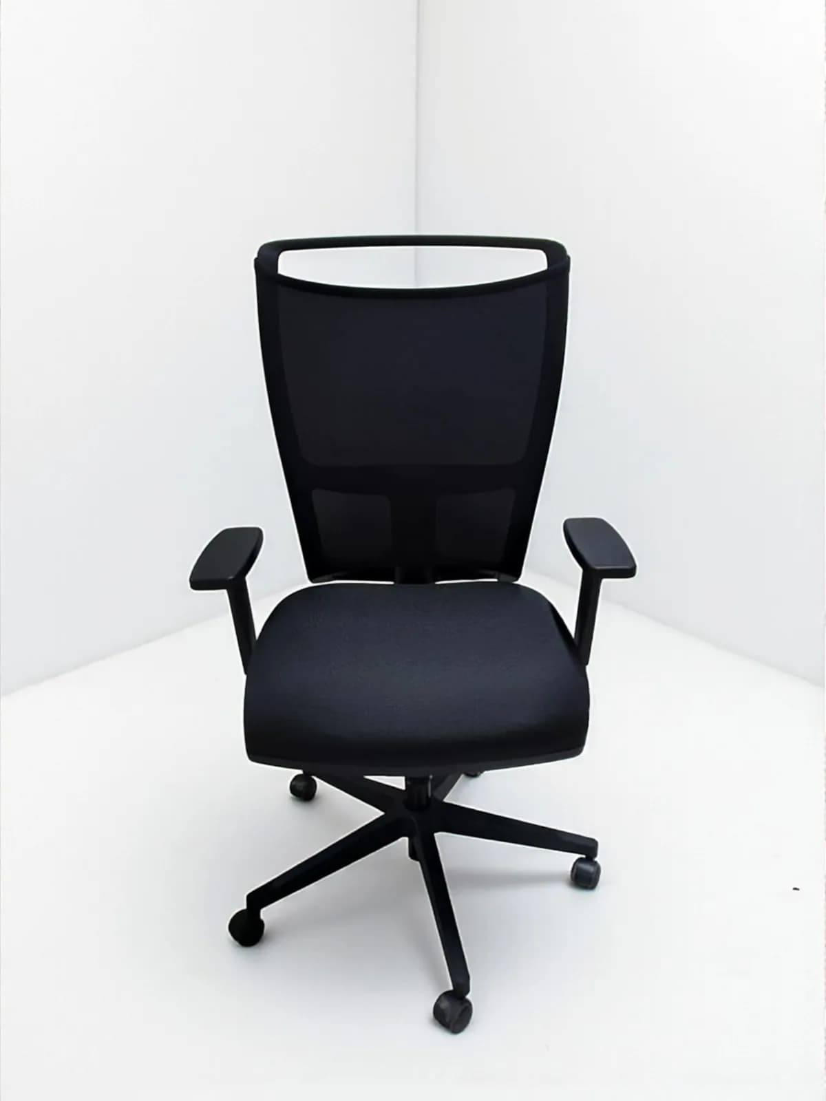 Chaise bureau Magencia for all mécanisme synchrone noir