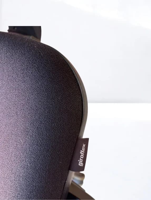 Siège ergonomique Giroflex 434 noir mesh — vue 4