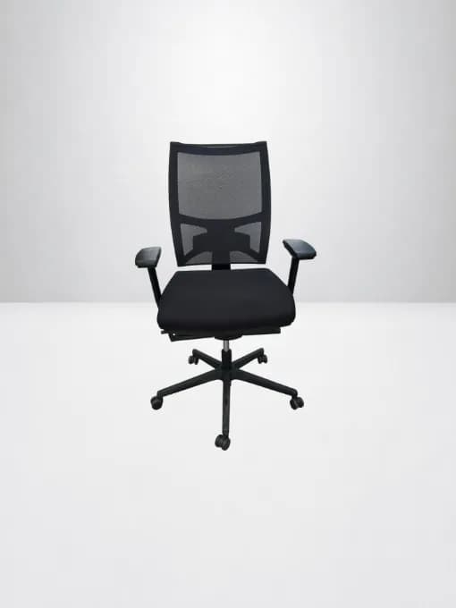 Chaise bureau Columbia Dorsalis My air mesh noir — vue 2