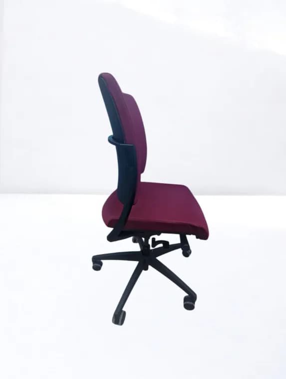 Fauteuil de bureau Magencia Bordeaux promo — vue 3