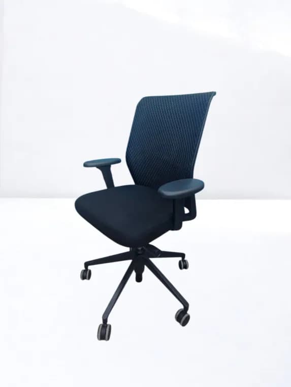 Chaise roulette ID Trim Vitra mesh
