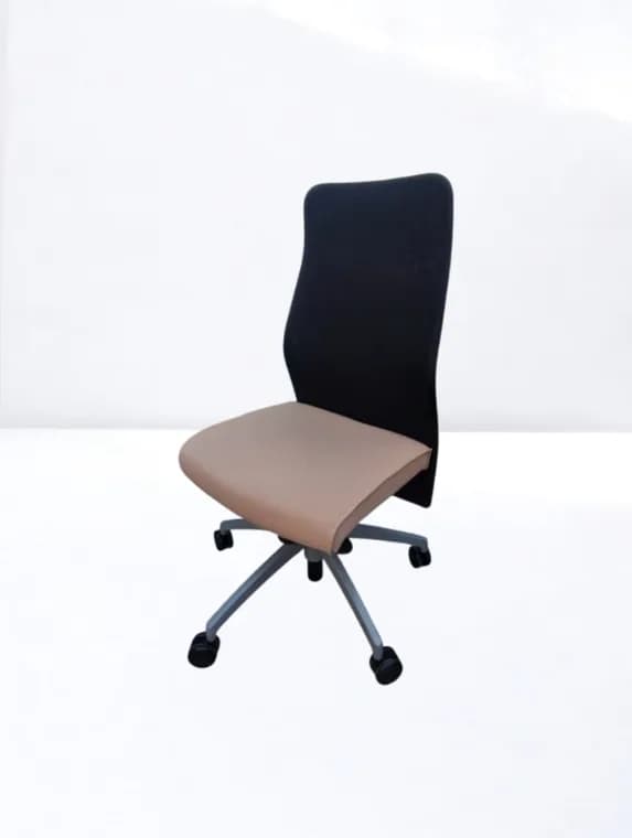 Chaise à roulette Cider ergonomique sans accoudoirs — vue 3