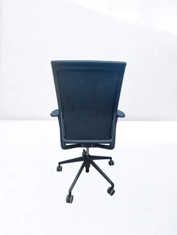Chaise roulette ID Trim Vitra mesh — vue 5