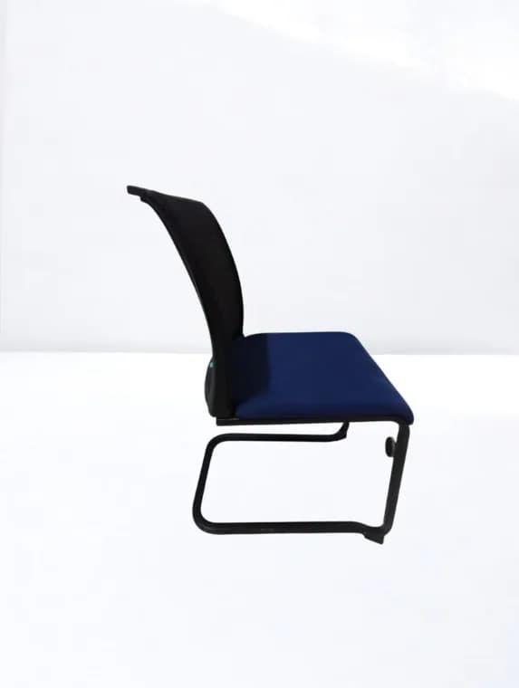 Chaise Steelcase reply mesh bleu — vue 4
