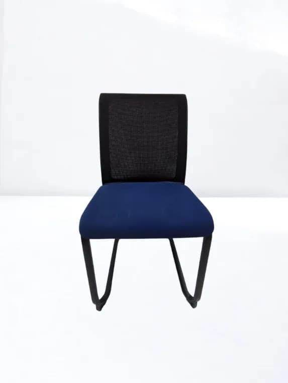 Chaise Steelcase reply mesh bleu — vue 2