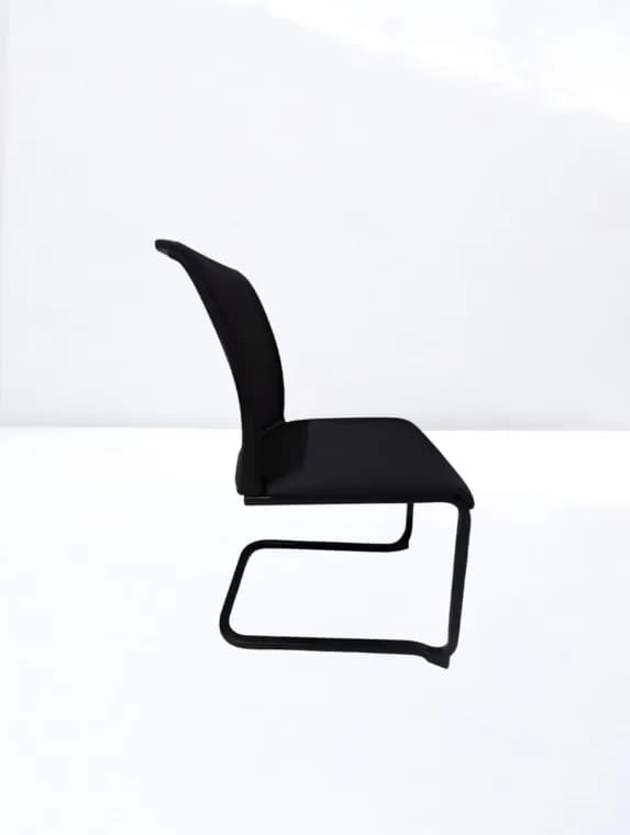 Chaise Steelcase reply mesh noir — vue 3