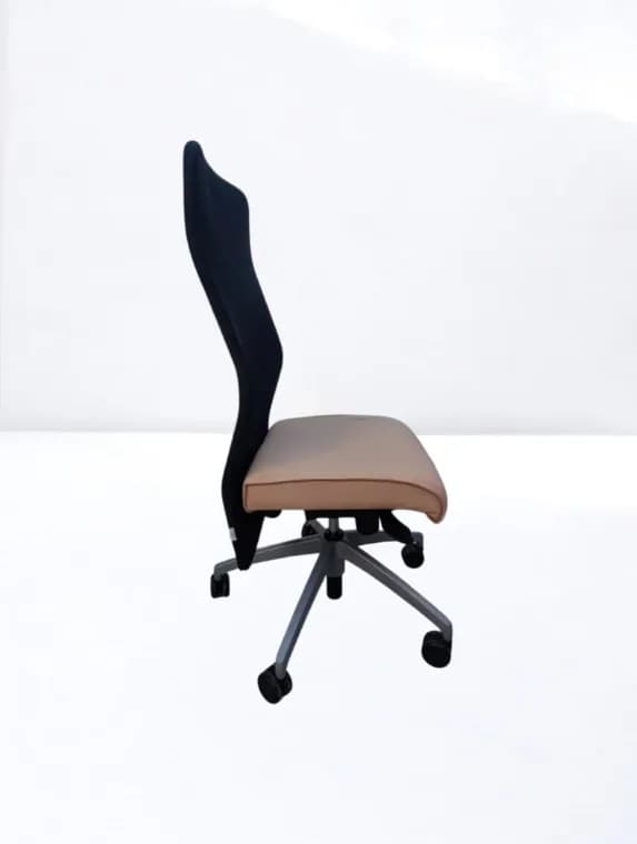 Chaise à roulette Cider ergonomique sans accoudoirs — vue 4