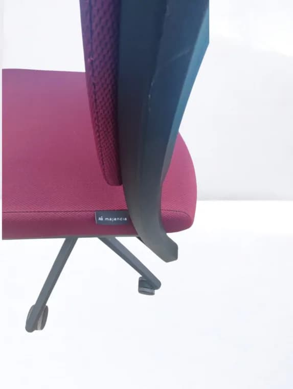 Fauteuil de bureau Magencia Bordeaux promo — vue 5