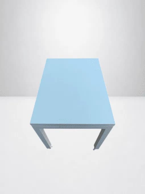 Table Haworth 80x60cm de formation sur roulette — vue 3