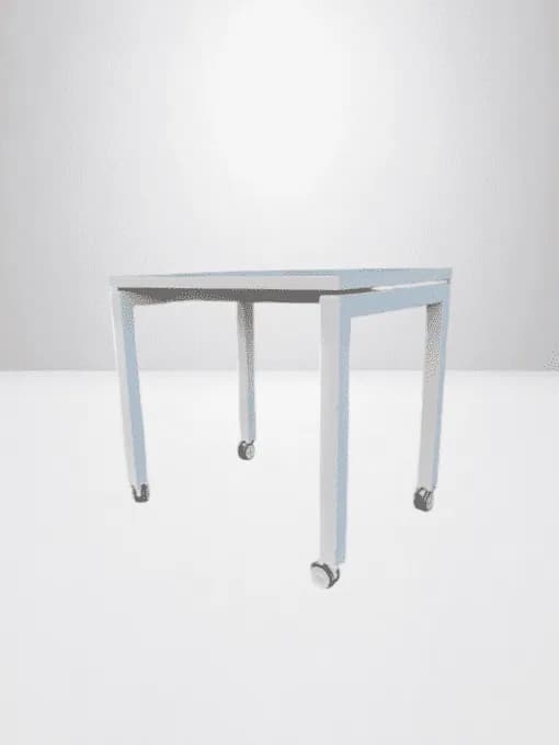 Table Haworth 80x60cm de formation sur roulette — vue 4
