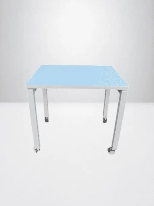 Table Haworth 80x60cm de formation sur roulette