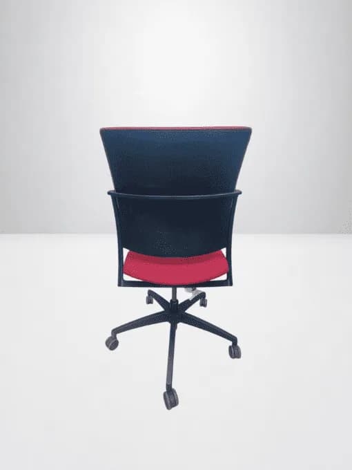 Fauteuil de bureau Magencia rouge promo — vue 2
