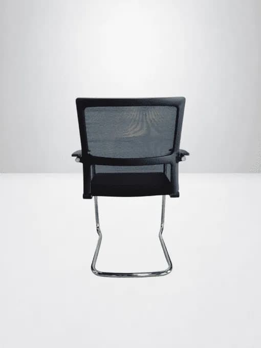 Chaise visiteur Sedus open up chromé — vue 3