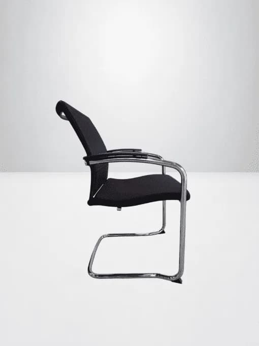 Chaise visiteur Sedus open up chromé — vue 4
