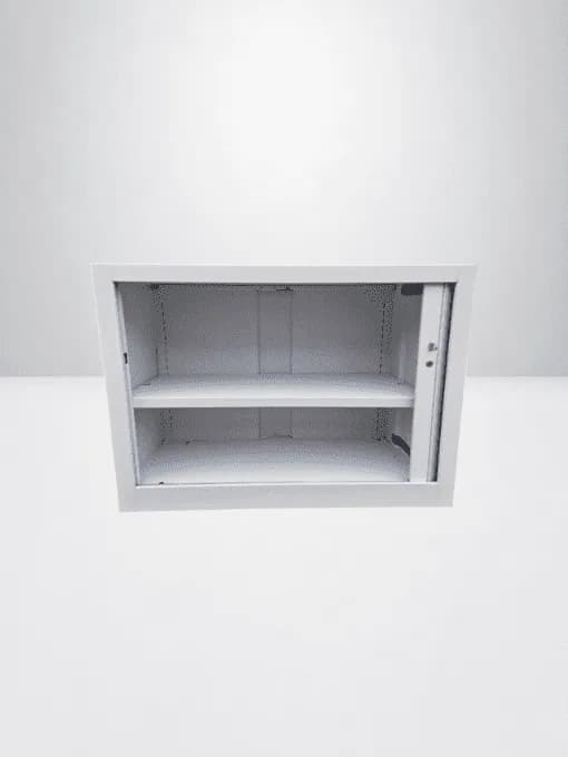 Armoire basse métallique à rideaux – 100×73 cm — vue 5