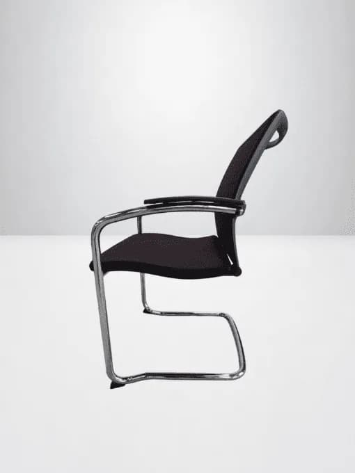 Chaise visiteur Sedus open up chromé — vue 2