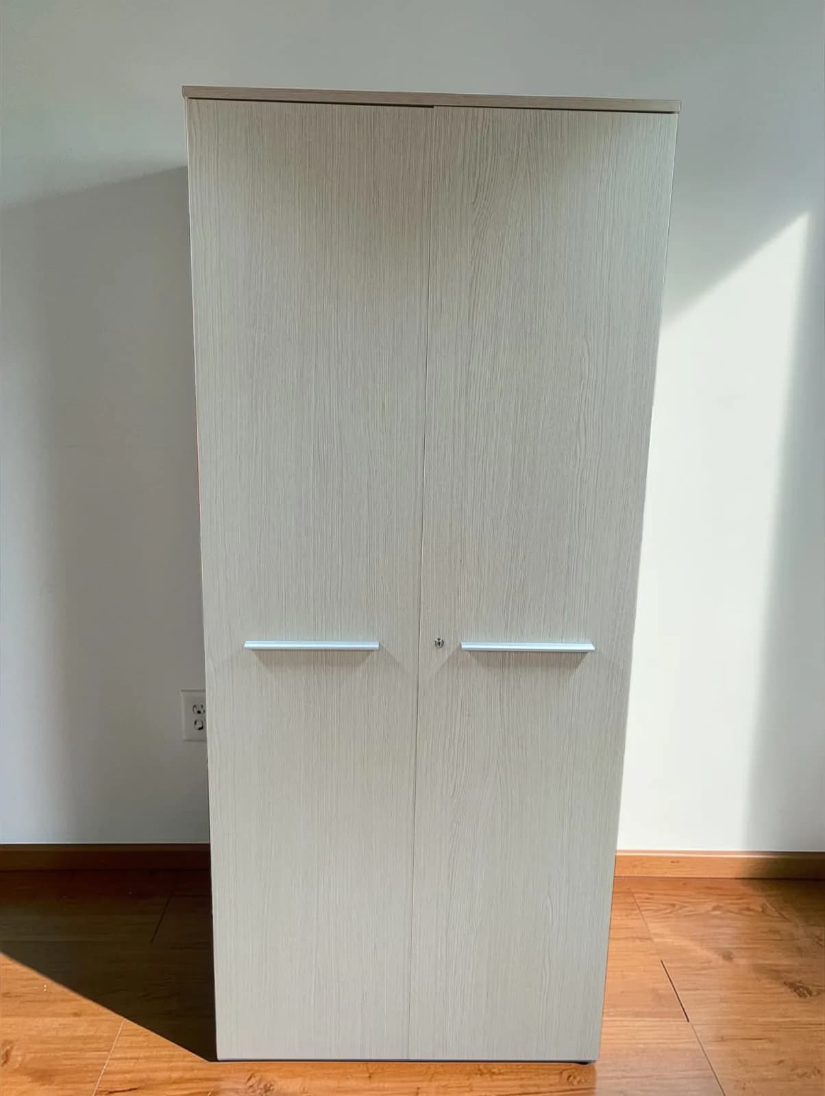 Armoire porte battante en bois   90x210cm
