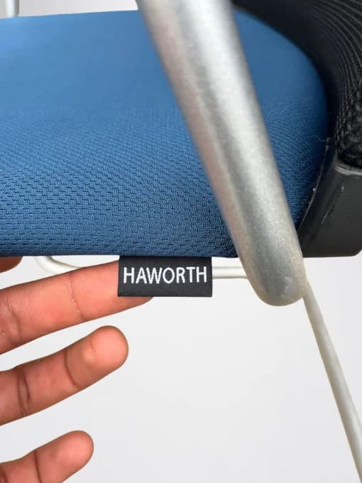 Chaise luge Haworth Lively mesh bleu/noir — vue 3